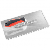 Gezahnte Glättekelle