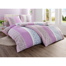 Baumwoll-Seersucker-Bettwäsche