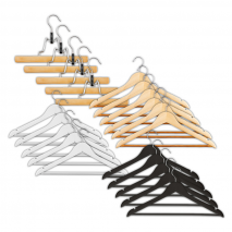 Holzkleiderbügel-Set