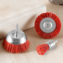 Nylon-Schleifbürsten-Set 3-tlg.