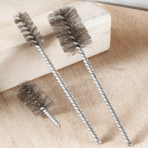 Zylinder Drahtbürsten-Set 3-tlg.