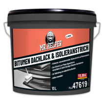 Bitumen Dachlack und Isolieranstrich