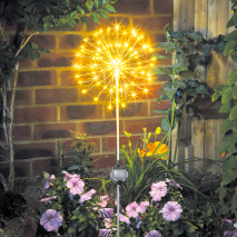 LED Solarleuchte Pusteblume