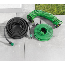 Perl-/ Sprühschlauch 15 m oder Spiralschlauch 10 m
