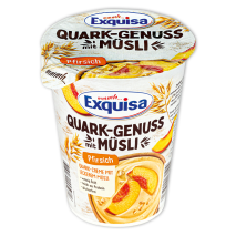 Quark Genuss mit Müsli
