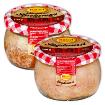 Hausmacher Wurst im Glas