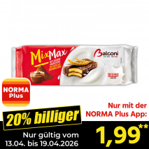 Nur mit der NORMA Plus App günstiger: »Mix Max«