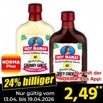 Hot Mamas / Painmaiker Saucen