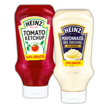 Produktbild »Tomato Ketchup / Remoulade / Mayonnaise«