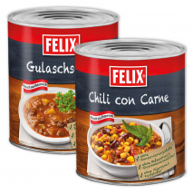 Produktbild »Gulaschsuppe / Chili con Carne«