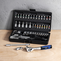 Steckschlüssel-/ Bit-Satz 53-tlg.