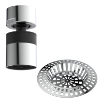 Armaturen-Aufsatz und Sieb