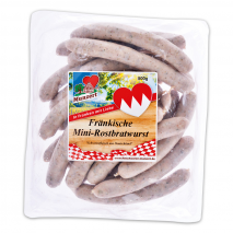 Fränkische Mini-Rostbratwurst