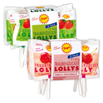 Traubenzucker Lollys