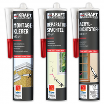 Produktbild »Acryl-Dichtstoff / Montage-Kleber / Reparaturspachtel«