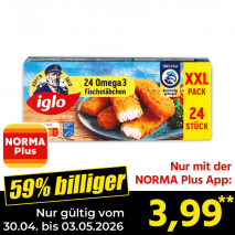 Fischstäbchen Omega 3 XXL