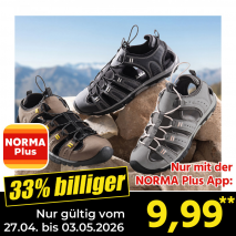 Nur mit der NORMA Plus App günstiger: »Outdoor-Sandalen«