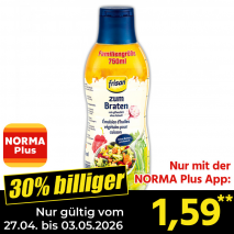 Nur mit der NORMA Plus App günstiger: »Pflanzencreme«