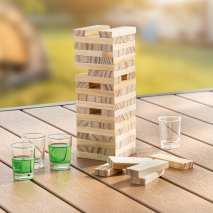 Trinkspiel-Turm 64-tlg.