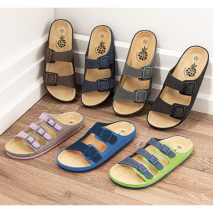 Tieffußbett-Pantoletten