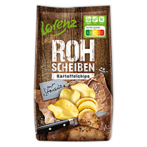 Rohscheiben Kartoffelchips