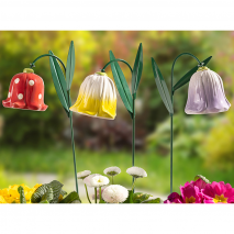 XL-Keramik-Gartenblume