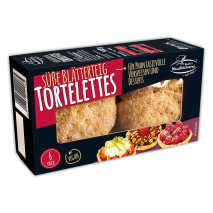 Süße Blätterteig Tortelettes