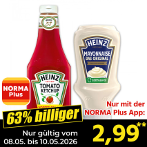 Tomato Ketchup oder Mayo
