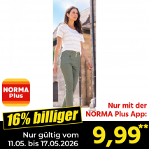 Nur mit der NORMA Plus App günstiger: »Shape-Sommerhose «