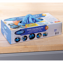 Produktbild »Nitril-Handschuhe mit Hyaluron 100er«
