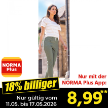 Nur mit der NORMA Plus App günstiger: »Shape-Sommerhose«