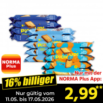 Nur mit der NORMA Plus App günstiger: »Pick Up«