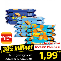 Nur mit der NORMA Plus App günstiger: »Pick Up«