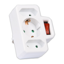 Produktbild »Schaltbarer Steckdosenadapter 3-fach«