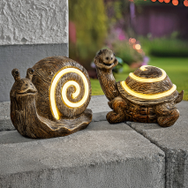 Produktbild »LED-Solar-Licht Schnecke / Schildkröte«
