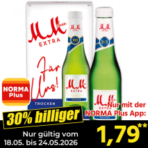 Nur mit der NORMA Plus App günstiger: »MMchen«
