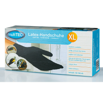 Produktbild »Puderfreie Latex-Handschuhe 50er«