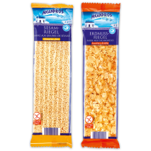Produktbild »Sesam-/ Erdnuss-Riegel«