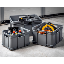 Produktbild »Aufbewahrungsbox aus recyceltem Kunststoff«