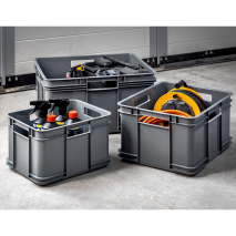 Produktbild »Aufbewahrungsbox aus recyceltem Kunststoff«