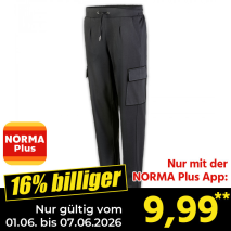 Nur mit der NORMA Plus App günstiger: »Jogg-Cargo-Hose «