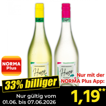 Nur mit der NORMA Plus App günstiger: »Hugo Original / Limone«