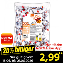 Nur gültig vom 15.06. bis 21.06.2026 und nur mit der NORMA Pluss App 25% billiger: 2,99