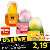 Nur gültig vom 19.06. bis 21.06.2026 und nur mit der NORMA Pluss App 12% billiger: 2,19