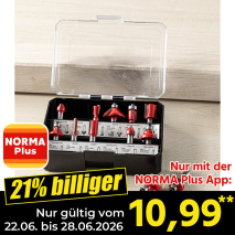 Nur gültig vom 22.06. bis 28.06.2026 und nur mit der NORMA Pluss App 21% billiger: 10,99