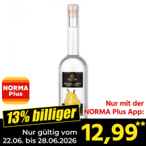 Nur gültig vom 22.06. bis 28.06.2026 und nur mit der NORMA Pluss App 13% billiger: 12,99