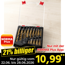 Nur gültig vom 22.06. bis 28.06.2026 und nur mit der NORMA Pluss App 21% billiger: 10,99