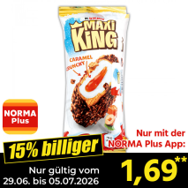 Nur gültig vom 29.06. bis 05.07.2026 und nur mit der NORMA Pluss App 15% billiger: 1,69