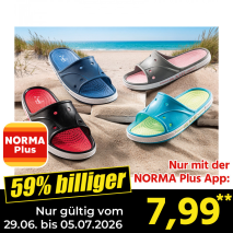 Nur gültig vom 29.06. bis 05.07.2026 und nur mit der NORMA Pluss App 59% billiger: 7,99