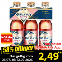 Nur gültig vom 06.07. bis 12.07.2026 und nur mit der NORMA Pluss App 58% billiger: 2,49